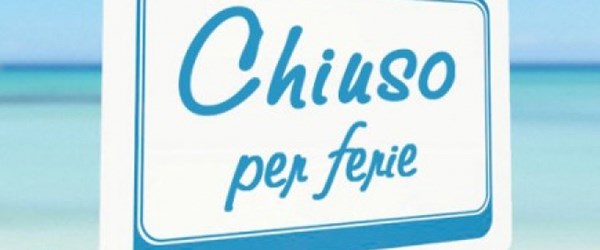 Comunicazione di chiusura estiva degli uffici 